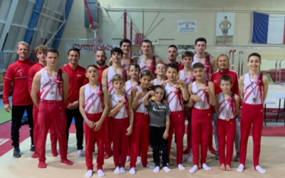 Departmental championship of individual gymnastics in Antibes