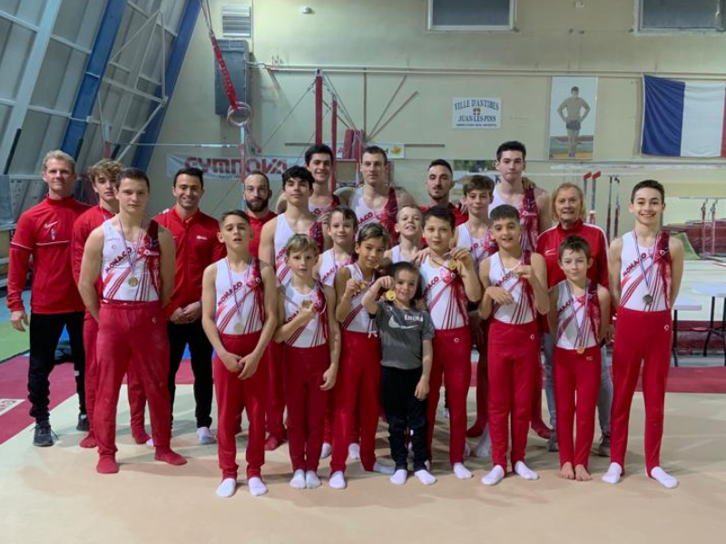 Departmental championship of individual gymnastics in Antibes