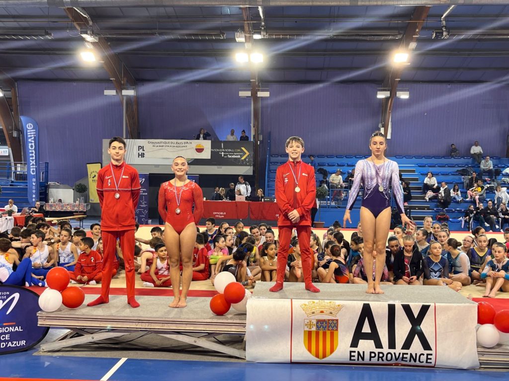 Championnat Inter-départemental Individuel 2024 à Aix en Provence - Club de Gymnastique masculine Etoile de Monaco