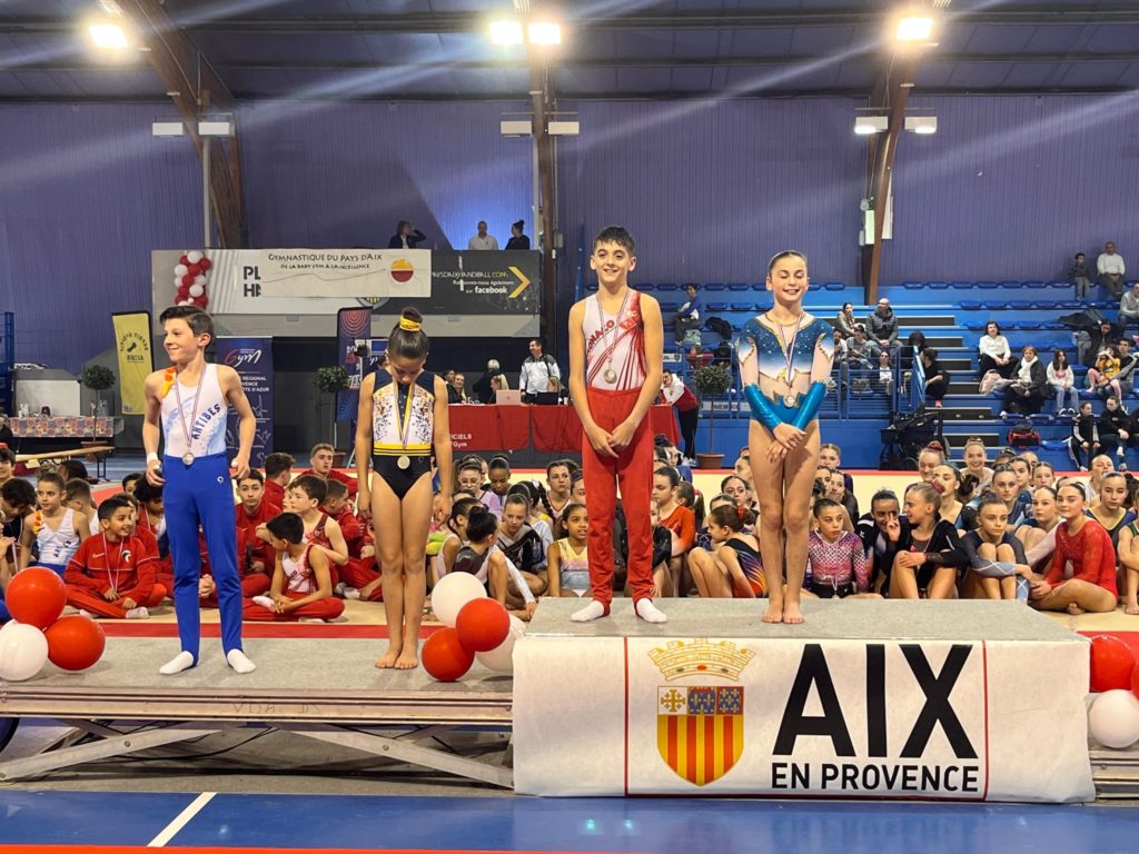 Club de Gym Etoile de Monaco Championnat Inter-départemental Individuel à Aix en Provence