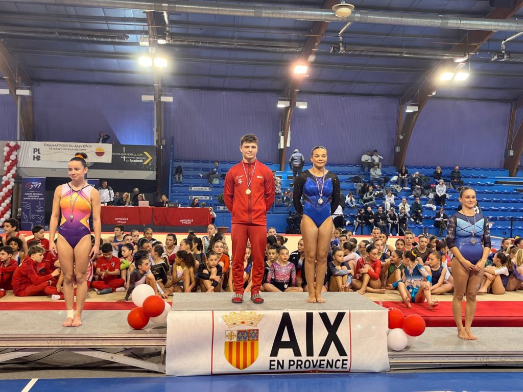 Championnat Inter-départemental Individuel 2024 à Aix en Provence - Club de Gym Etoile de Monaco