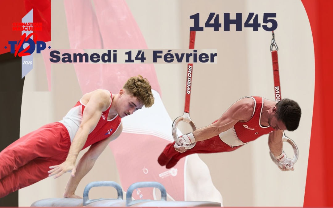 Match Top 12 gymanastique masculine – Samedi 14 février 2026